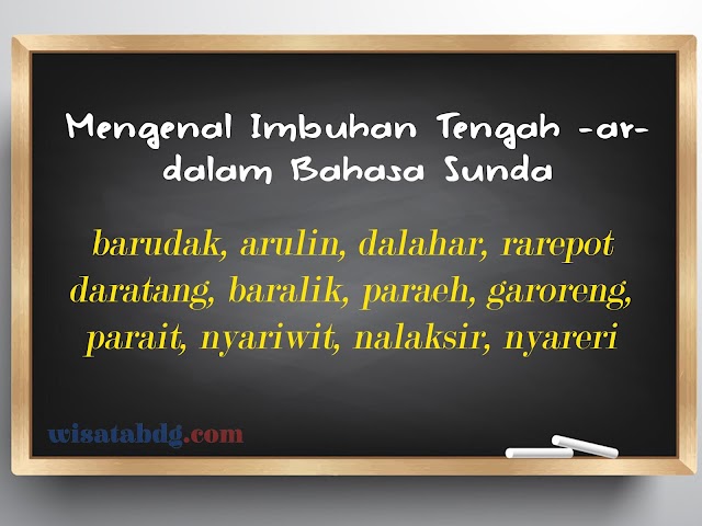 Mengenal Imbuhan Tengah -ar- dalam Bahasa Sunda Beserta Makna dan Contoh dalam Kalimat