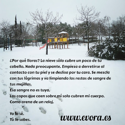 Microrrelato: en la nieve