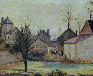 Farmyard in Pontoise, 1874