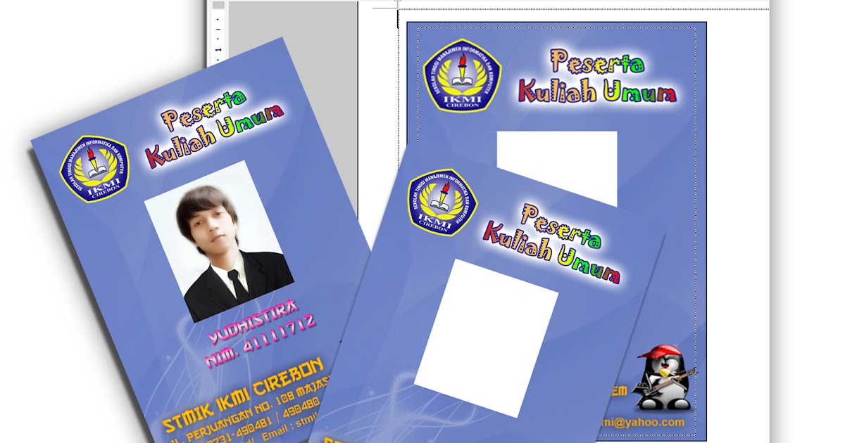 ID Card STMIK IKMI Cirebon ~ Billix Multimedia v.2