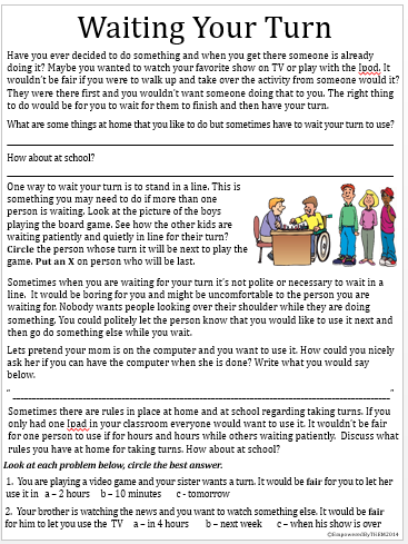 Empowered By THEM Social Skills Packet
