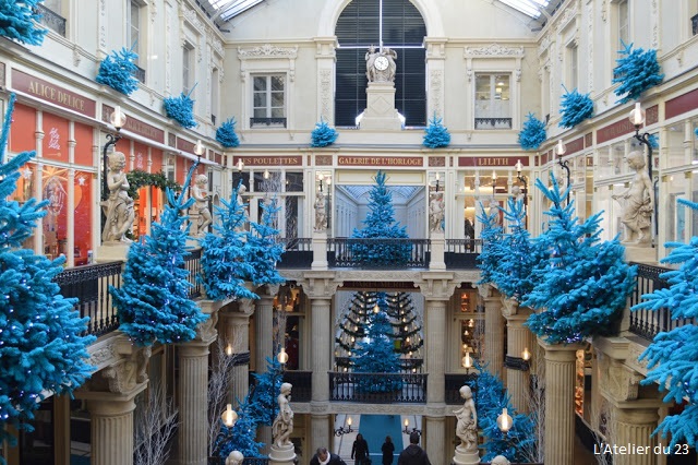 L'Atelier du 23 - déco Noël passage Pommeraye Nantes