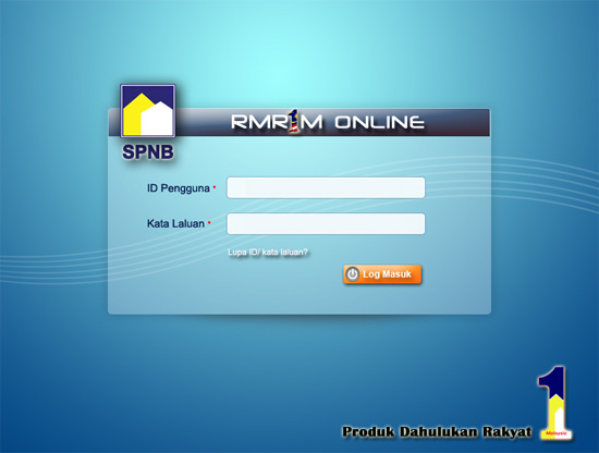 Permohonan Online Rumah Mesra Rakyat 1Malaysia (RMR1M)