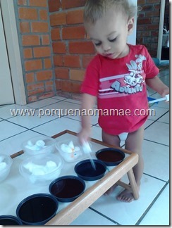atividade com movimentos de pinça