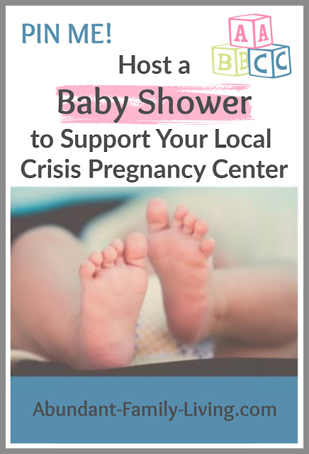 Host a Baby Shower to Support Your Local Crisis Pregnancy Care Center