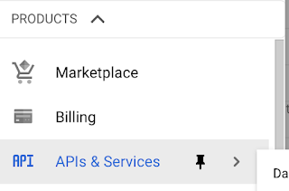 GCP APIs & services