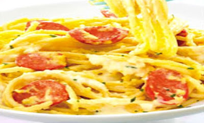 CARA MEMBUAT SPAGHETTI CARBONARA KRAFT  Resep Masakan 