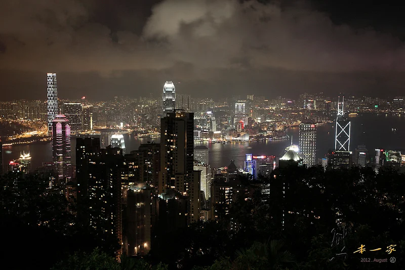 香港太平山頂夜景｜杜莎夫人蠟像館