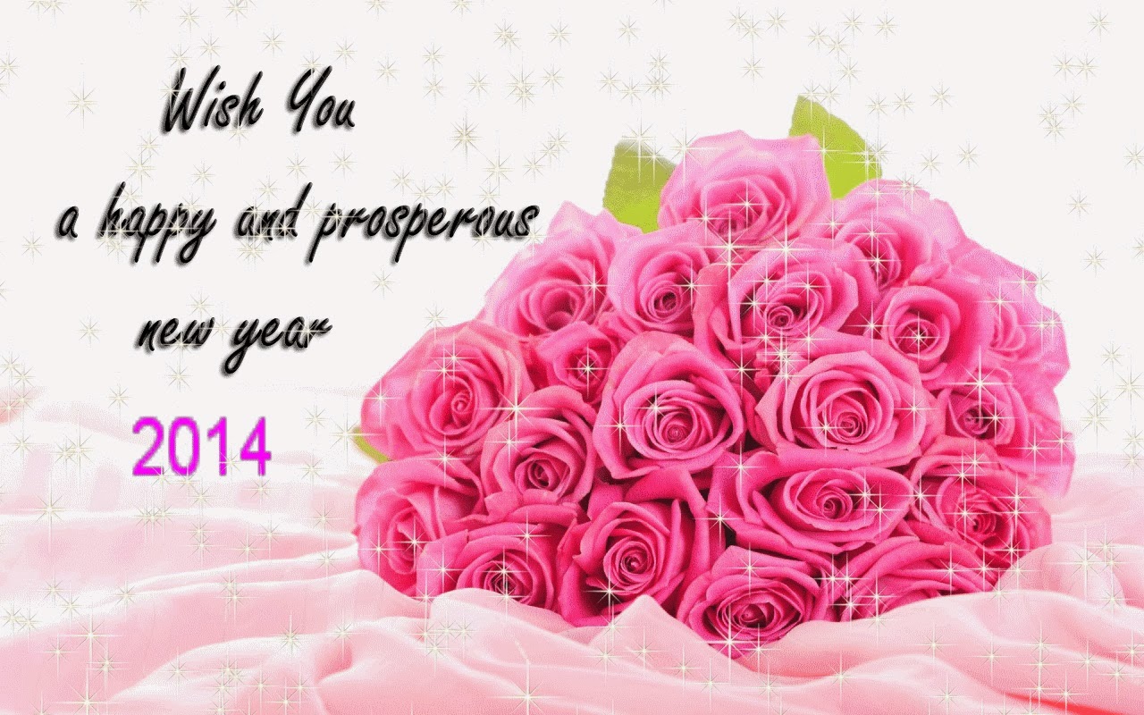 Happy New Year 2014 Wishes HD Wallpaper Free