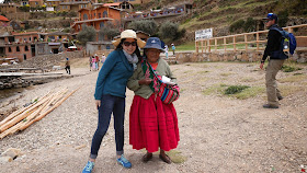 Bolivian Woman, Isla del Sol, Lake Titicaca, Bolivia