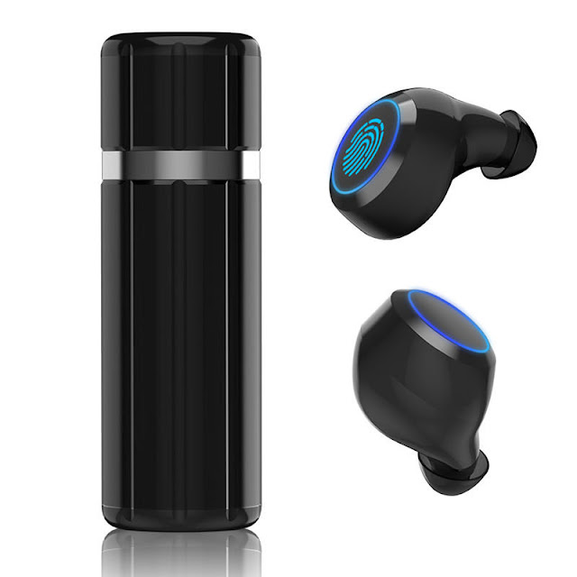 Bakeey HM51 True Wireless bluetooth 5.0 Earbuds Smart Touch Hi-Fi Waterproof In-ear Earphone With Charging Case