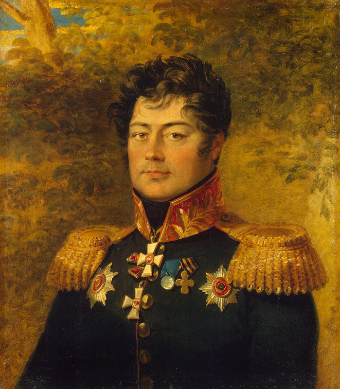 Portrait of Semyon D. Panchulidzev by George Dawe - History, Portrait Paintings from Hermitage Museum