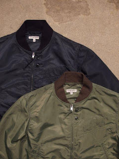 Engineered Garments "Aviator Jacket - Flight Sateen"