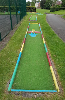 Crazy Golf at Eureka Park in Swadlincote