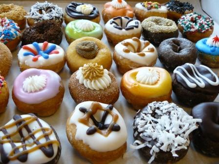 Doughnuts make a great late night snack take away from the wedding or if 