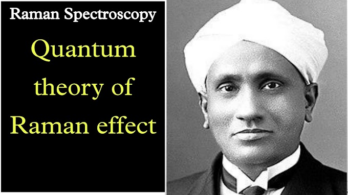 Quantum Theory of Raman Effect : Raman Spectroscopy