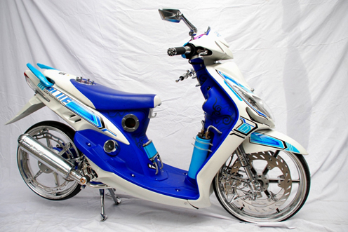 modifikasi motor mio gt 115 2 terkeren