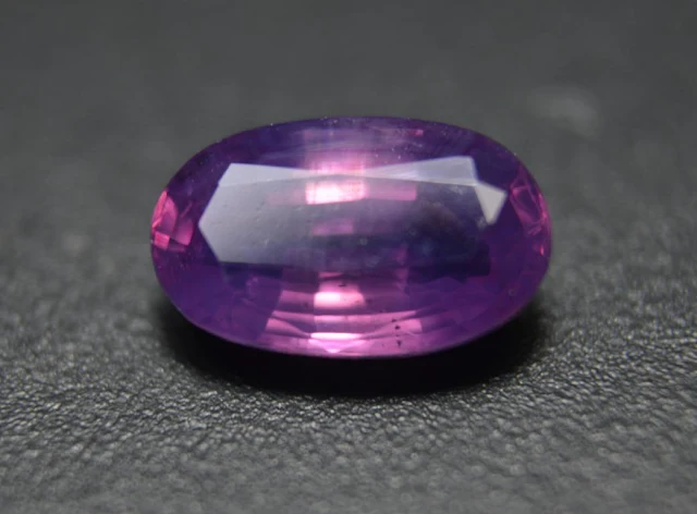 purplish pink sapphire from Basil area, Kashmir, Pakistan