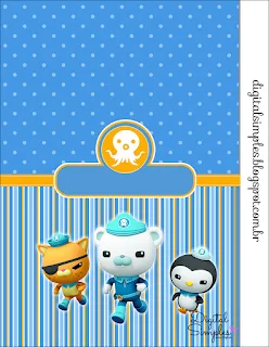 The Octonauts Free Printable  Labels.