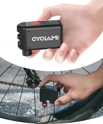 Smallest Air Pump for Bicycles - Wireless Tire Inflator