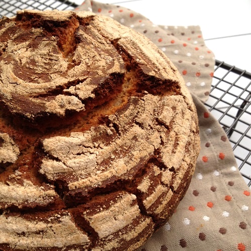 Blickenkrüstchen ~ Einkornbrot aus dem Topf