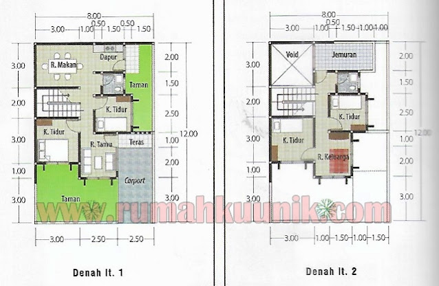 desain rumah minimalis 2 lantai sederhana