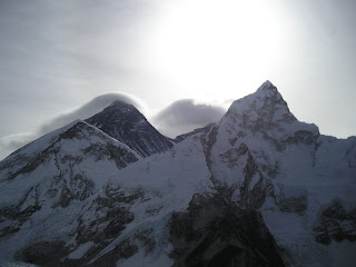 Mount Everest with Lhotse Himalayas and other.