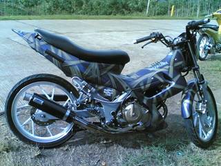 Modif Jok Motor Satria Fu