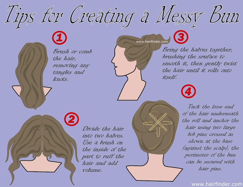 Fashion: Bun Messy tutorial hair bun tumblr messy Hairstyle Amazing
