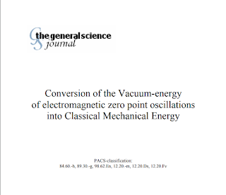 Conversion of the Vacuum-energy of Electromagnetic Zero Point Oscillations into Classical Mechanical Energy