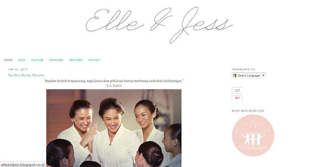 Blog elleandjess.blogspot.com - Beauty Blogger Indonesia Terbaik