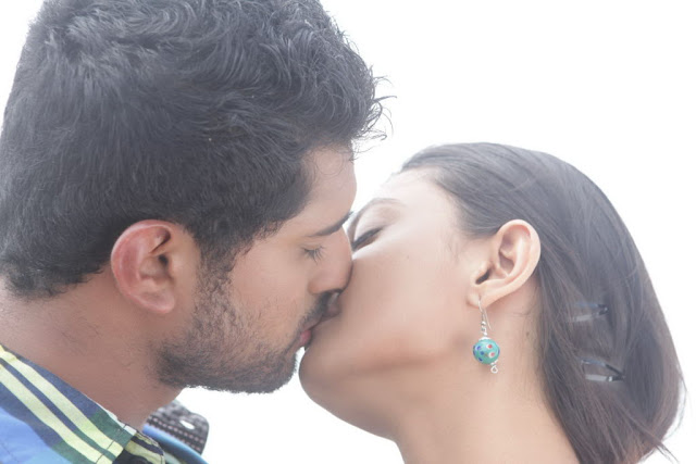 Nikitha Narayan hot kiss