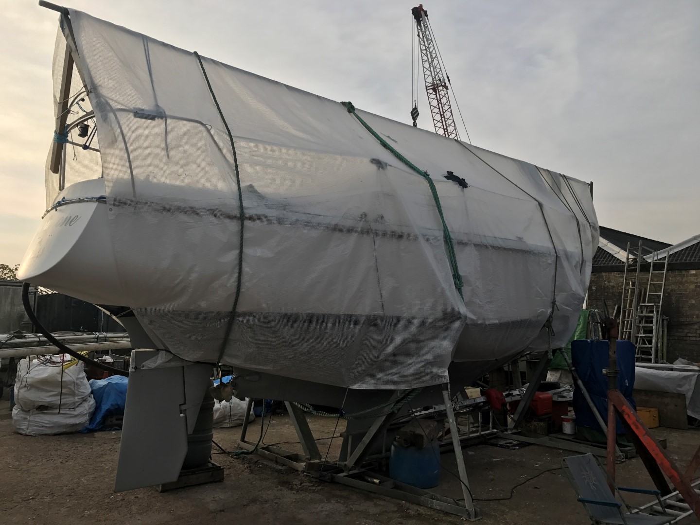 DIY Boat Restoration Blog.: Winter boat cover