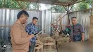 Polsek Tanah Jawa Gerebek Lokasi Gelanggang Sabung Ayam di Nagori Bosar Bayu