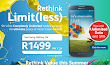 Completely Unlimited from Telkom Mobile offering unlimited voice, SMS, and on-net data