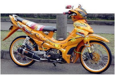 ide foto modifikasi motor jupiter z 2007