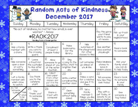 https://www.teacherspayteachers.com/Product/Random-Acts-Of-Kindness-Calendar-3516974