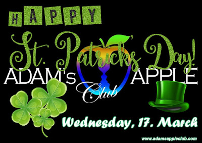 Happy ST. PATRICKs DAY 2021 Adams Apple Club Chiang Mai Nightclub