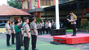 Kapolresta Banjarmasin Tekankan Program Presisi WIN Kapolda Kalsel ke Pejabat Baru