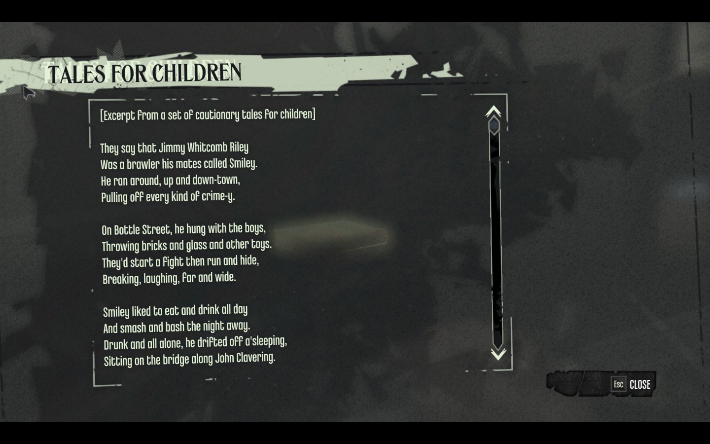 Poetry Guest Appearing In Games 2 Dishonored Sidekick Books