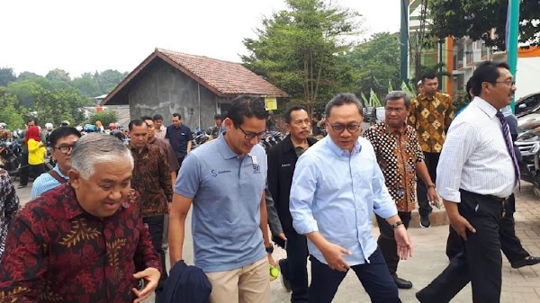 Sandi Ungkap Alasan Zulkifli Bertemu Jokowi di Istana