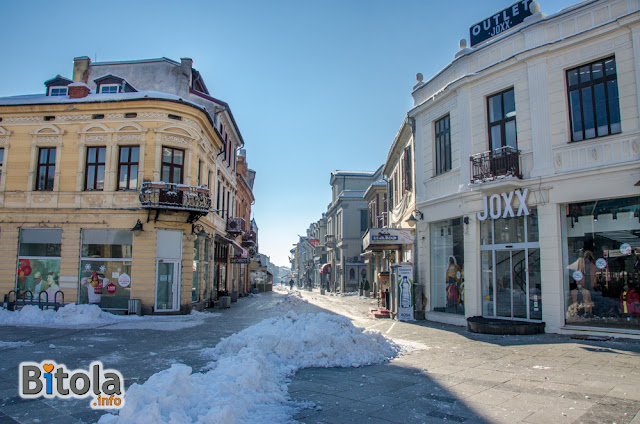 Shirok Sokak str., Bitola, Macedonia - 27.01.2019