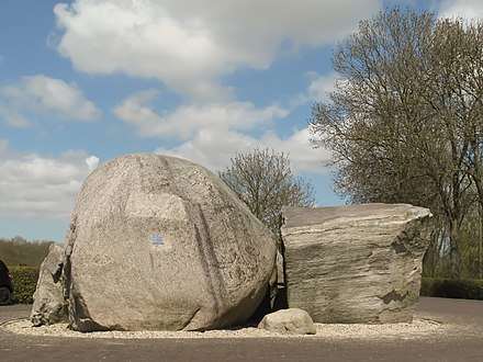 Glacial erratics from Norway on Schokland in the Netherlands