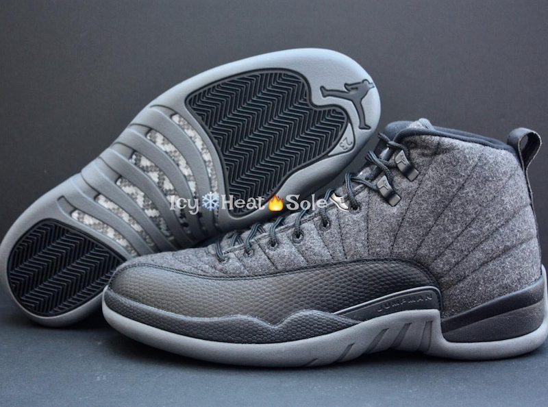 Air Jordan 12 Wool 852627-003 Release Date