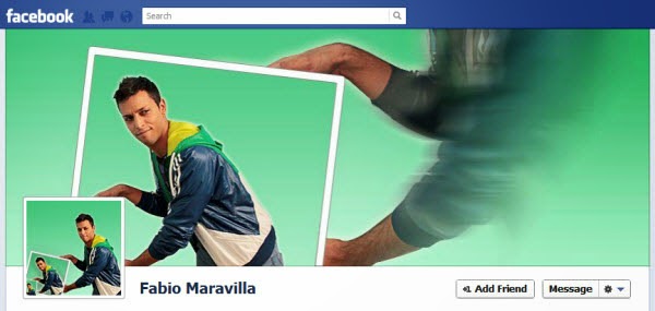 Very creative Facebook timeline image