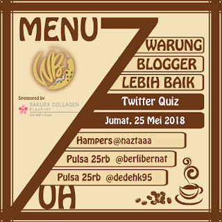 Parade Lomba Menu7uh Warung Blogger Lebih Baik