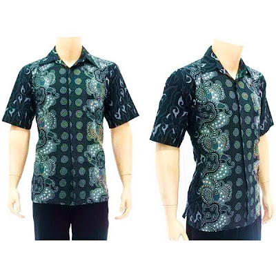 BP2687 - Model Baju Kemeja/Hem Batik Pria Terbaru 2013