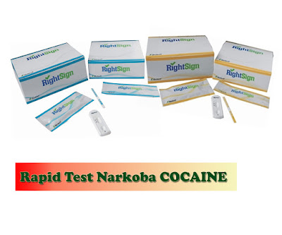 RAPID TEST NARKOBA COCAINE RIGHT SIGN