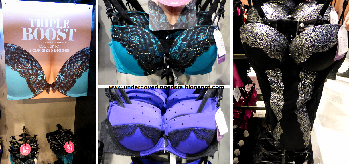 Undercover Lingerista - Lingerie blog: Ann Summers Extreme Boost bra  review, bra fitting and A/W14 collections!