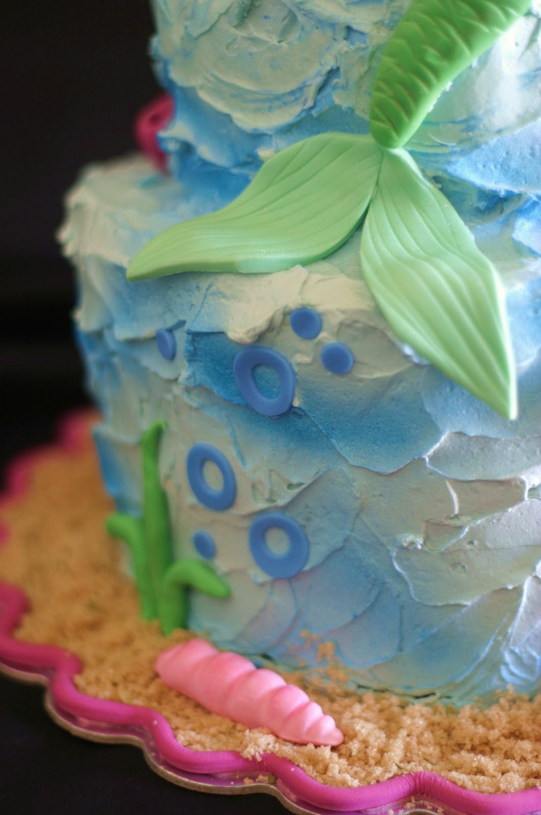 Pink Little Cake: Mermaid Cake